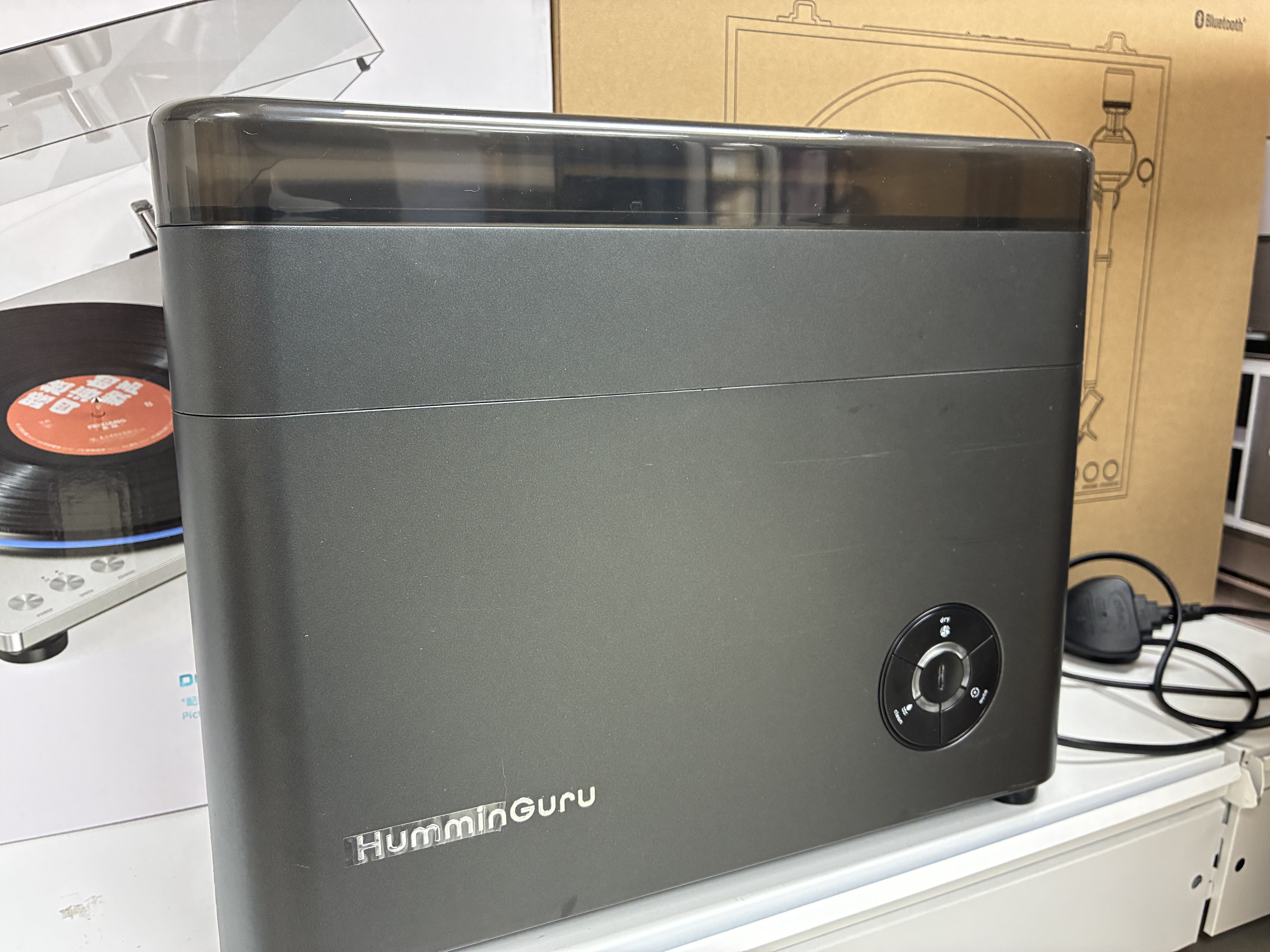 HumminGuru Ultrasonic Vinyl Record Cleaner（使用品）