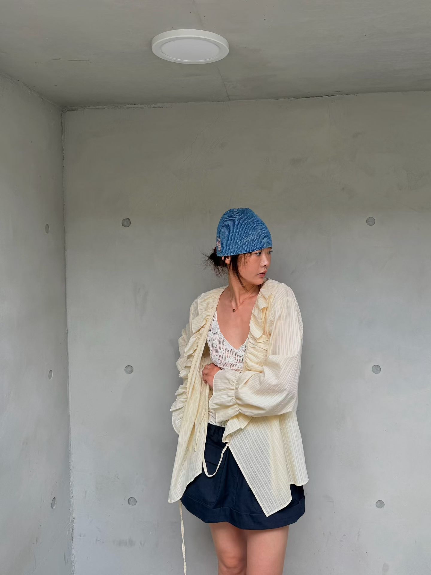 🇰🇷東大門女裝 | raffles shirt yellow