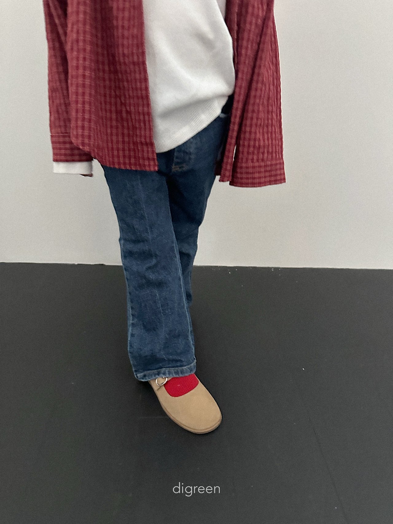 Digreen | bootcut denim pants 