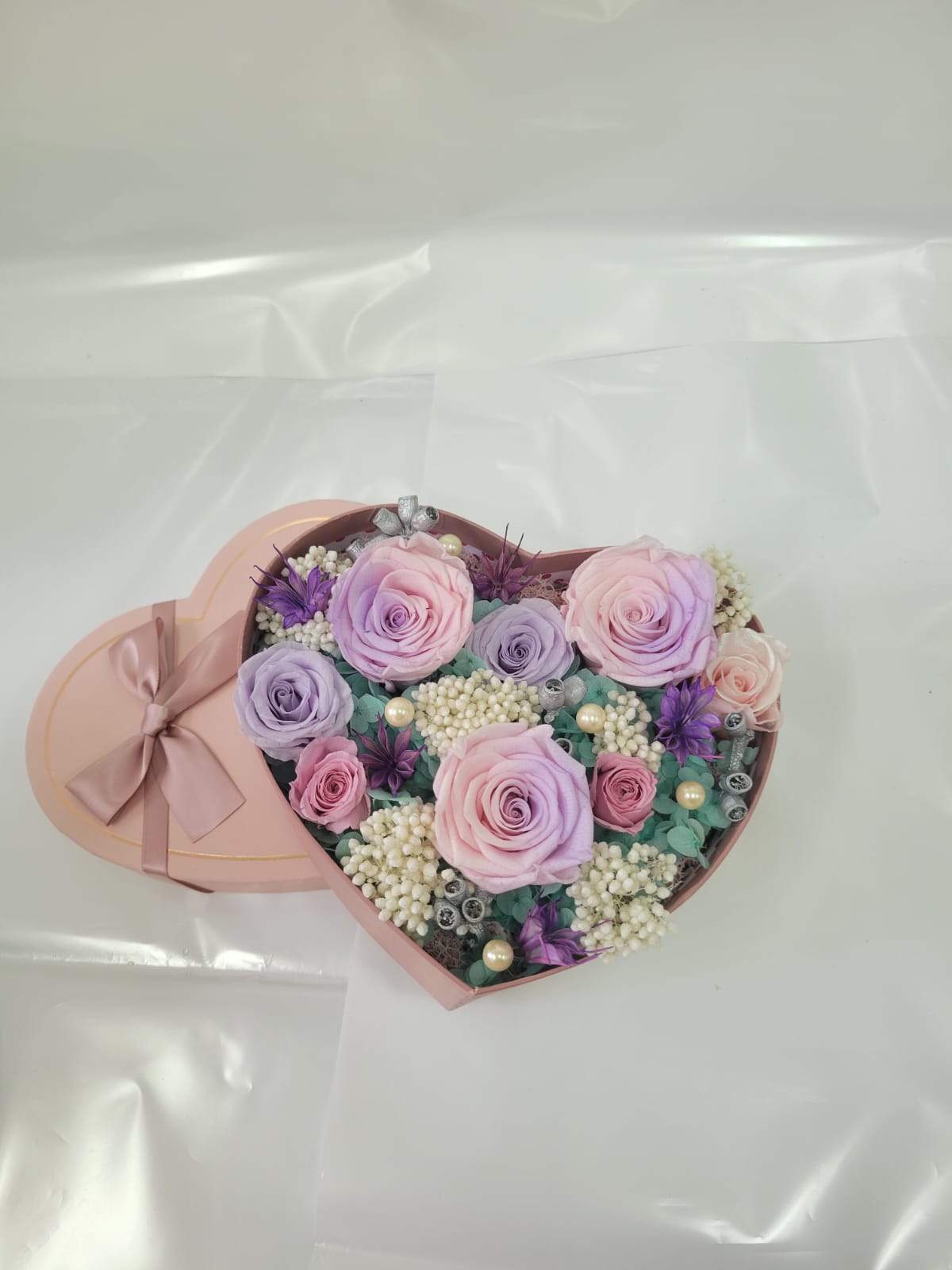 水筆仔-母親節永生花花盒-MOM2004