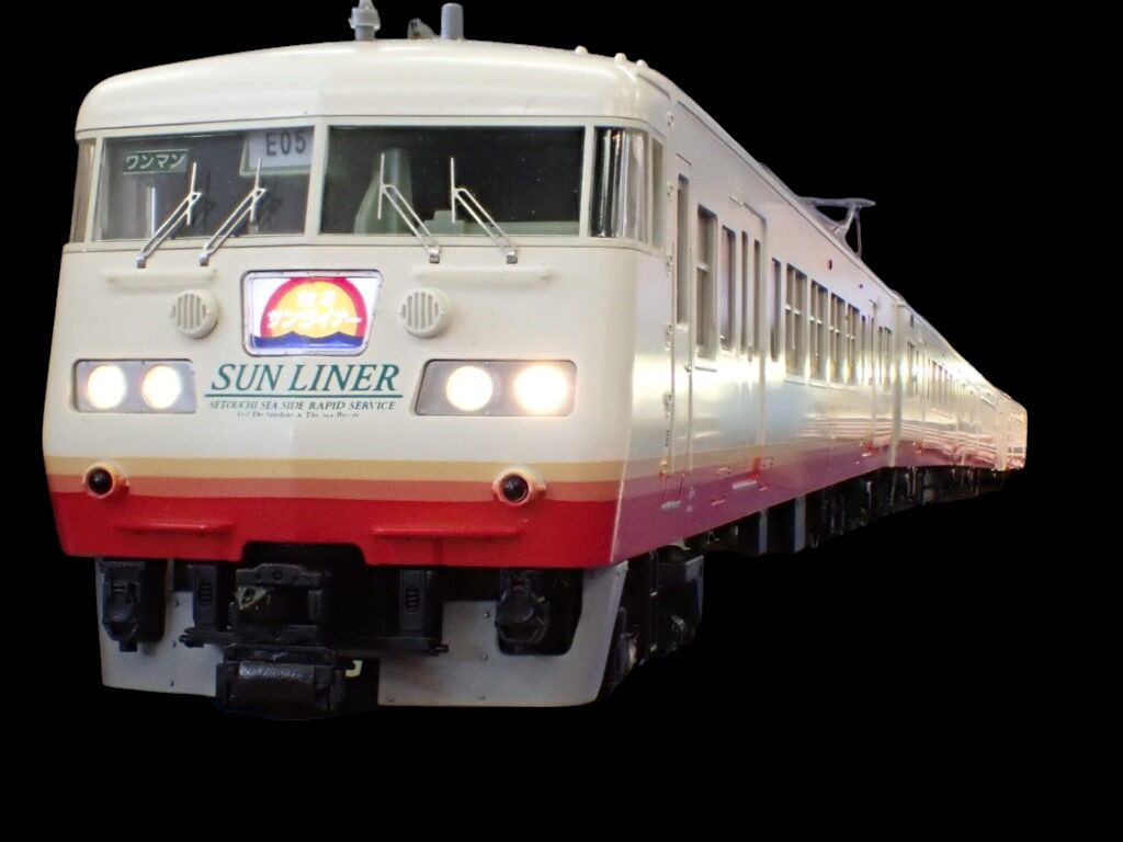 TOMIX HO-9104  JR 117系近郊電車 Sunliner 4節套裝