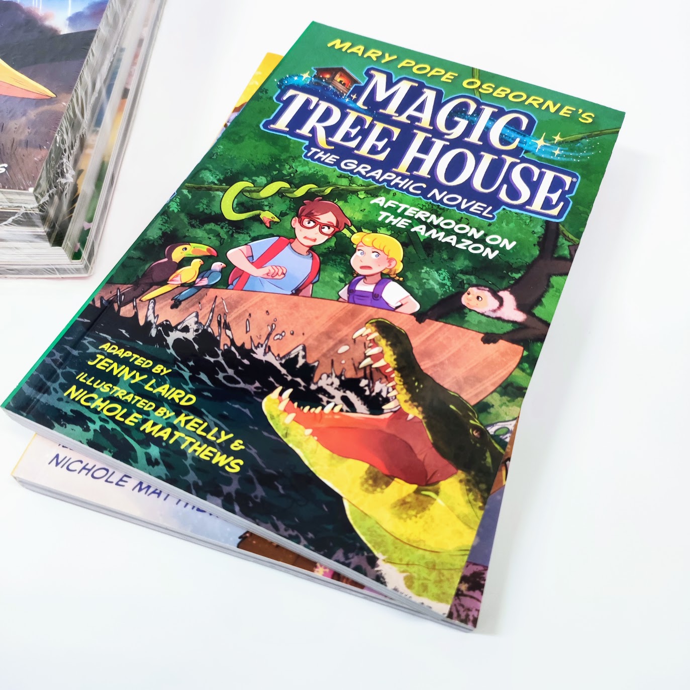 Magic Tree House   The Graphic Novel Series 7 books | 漫畫版神奇樹屋 1-7 |  B340