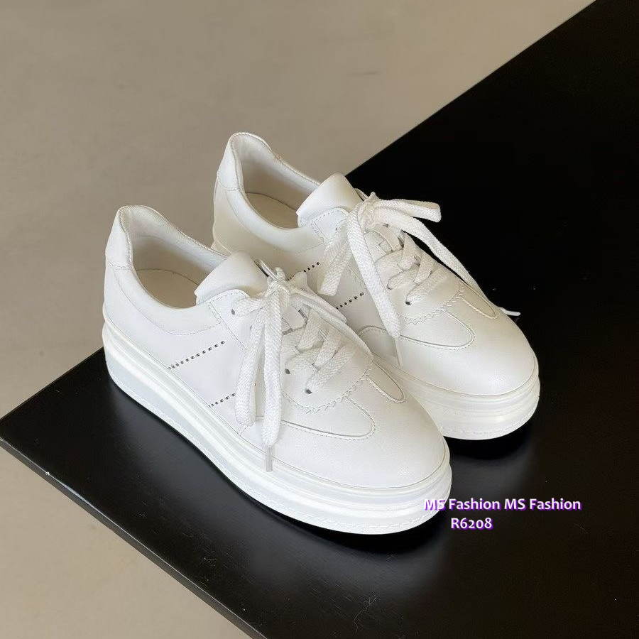 R6208 韓國🇰🇷真皮厚底sneakers