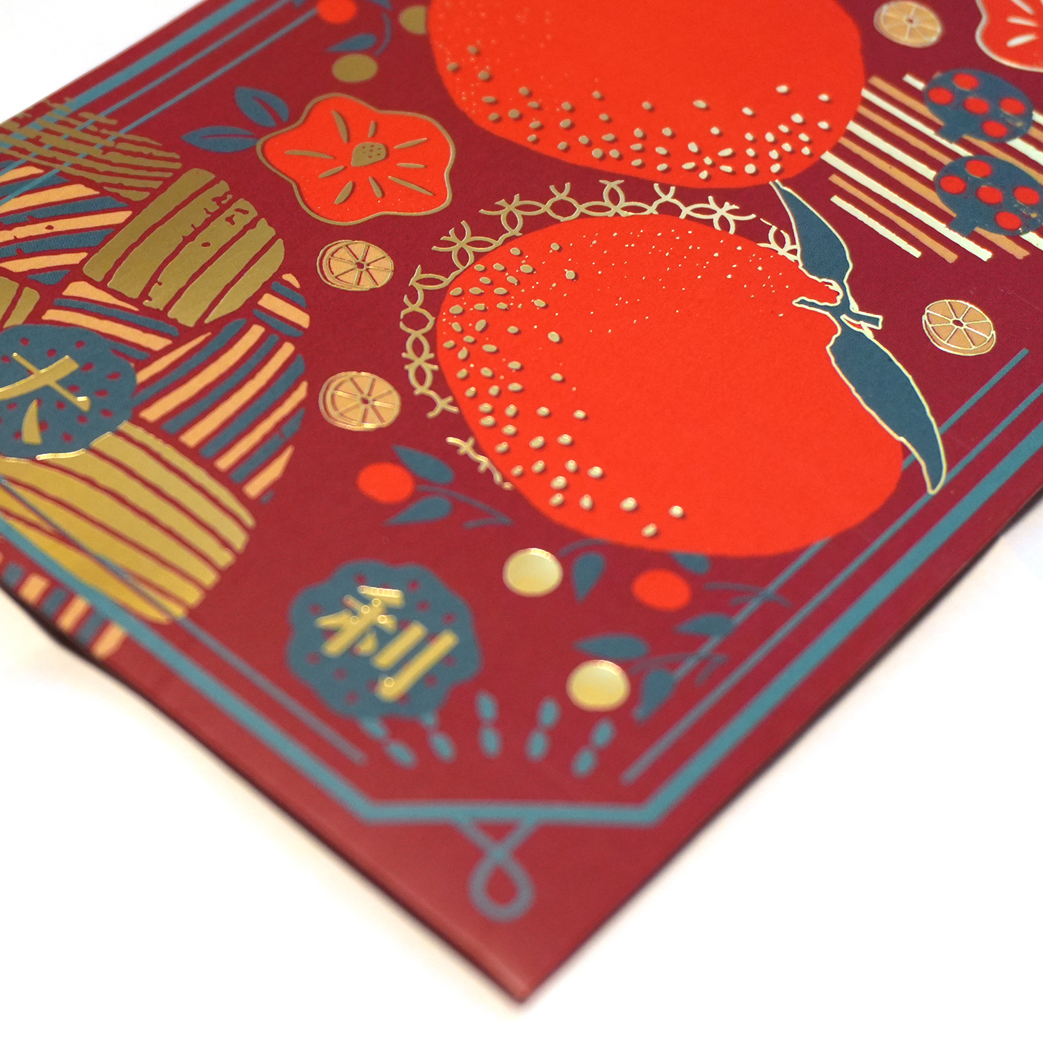 UPPACASE - 賀年利是封 (紅樺色 / 大吉大利) - 10個裝