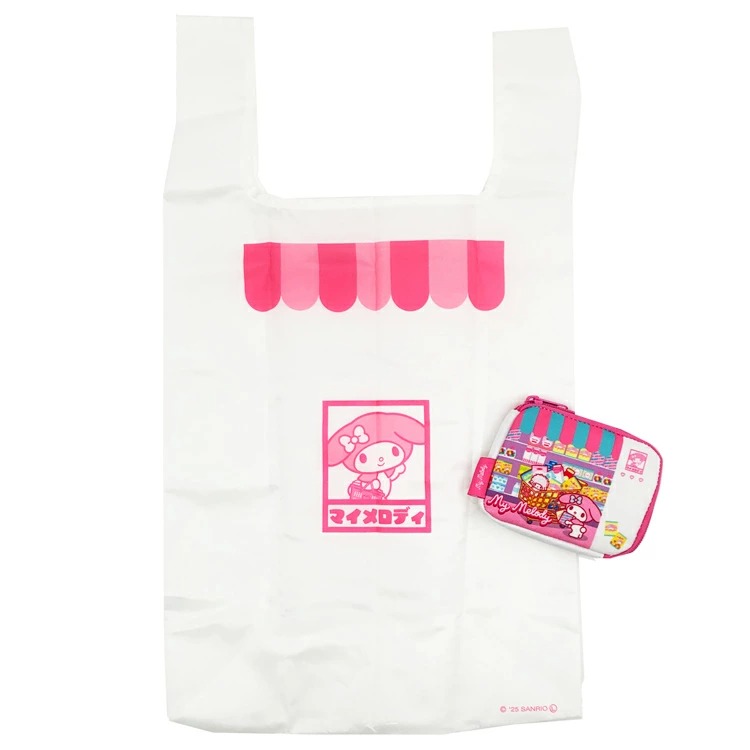 Sanrio 超市造型系列 環保袋附收納袋