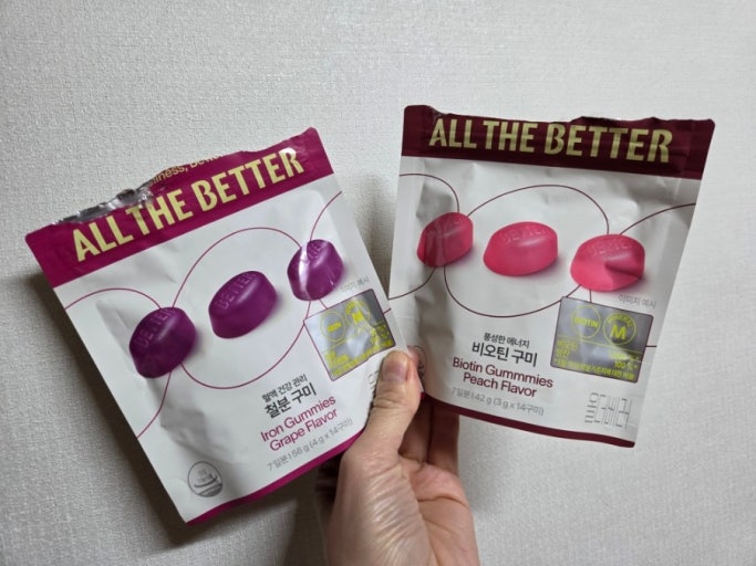 韓國 ALL THE BETTER 健康機能 營養 軟糖 14入 / 袋｜Wellness Gummies