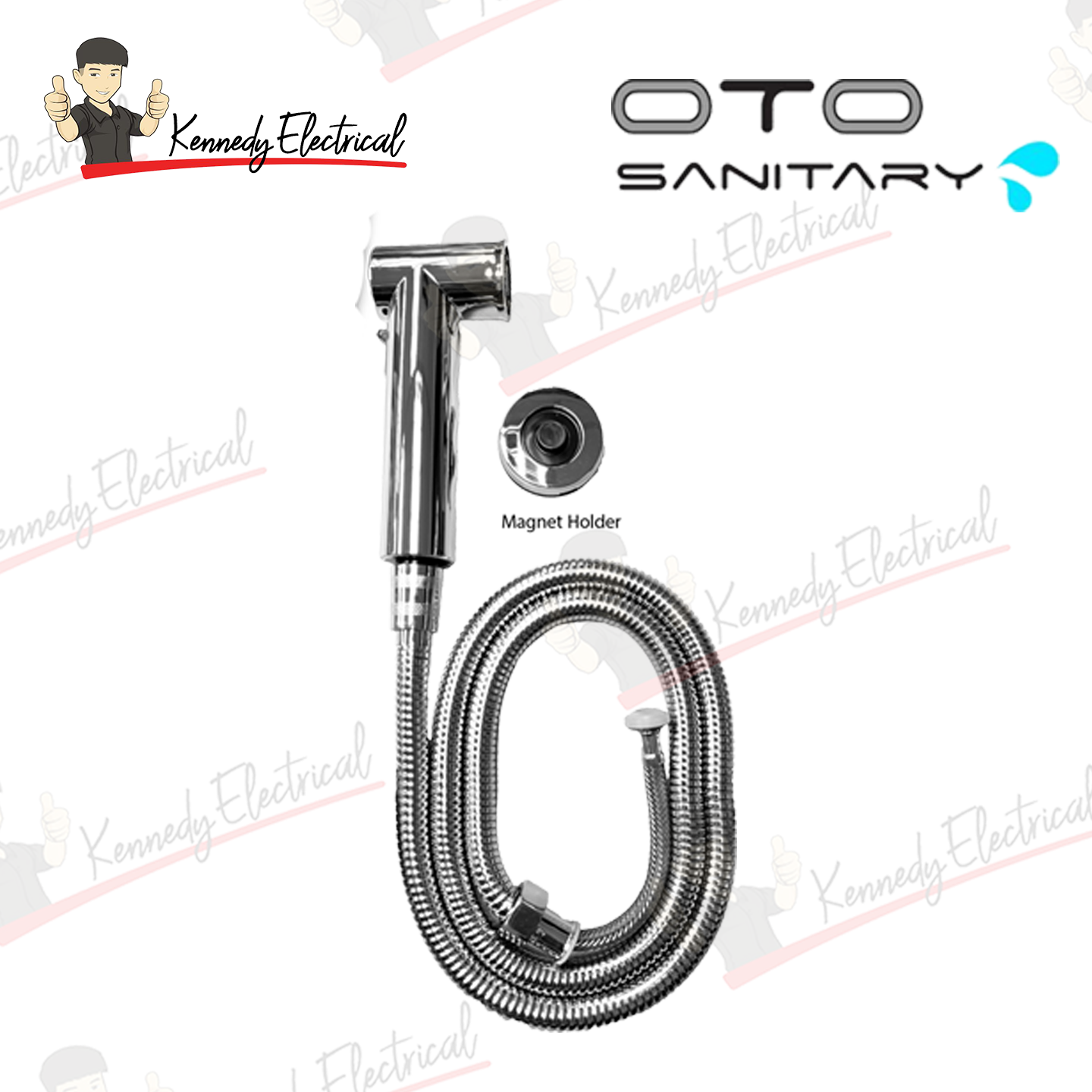 Otosani Cp Magnet Holder Bidet Set (Hx-2018C#) W79
