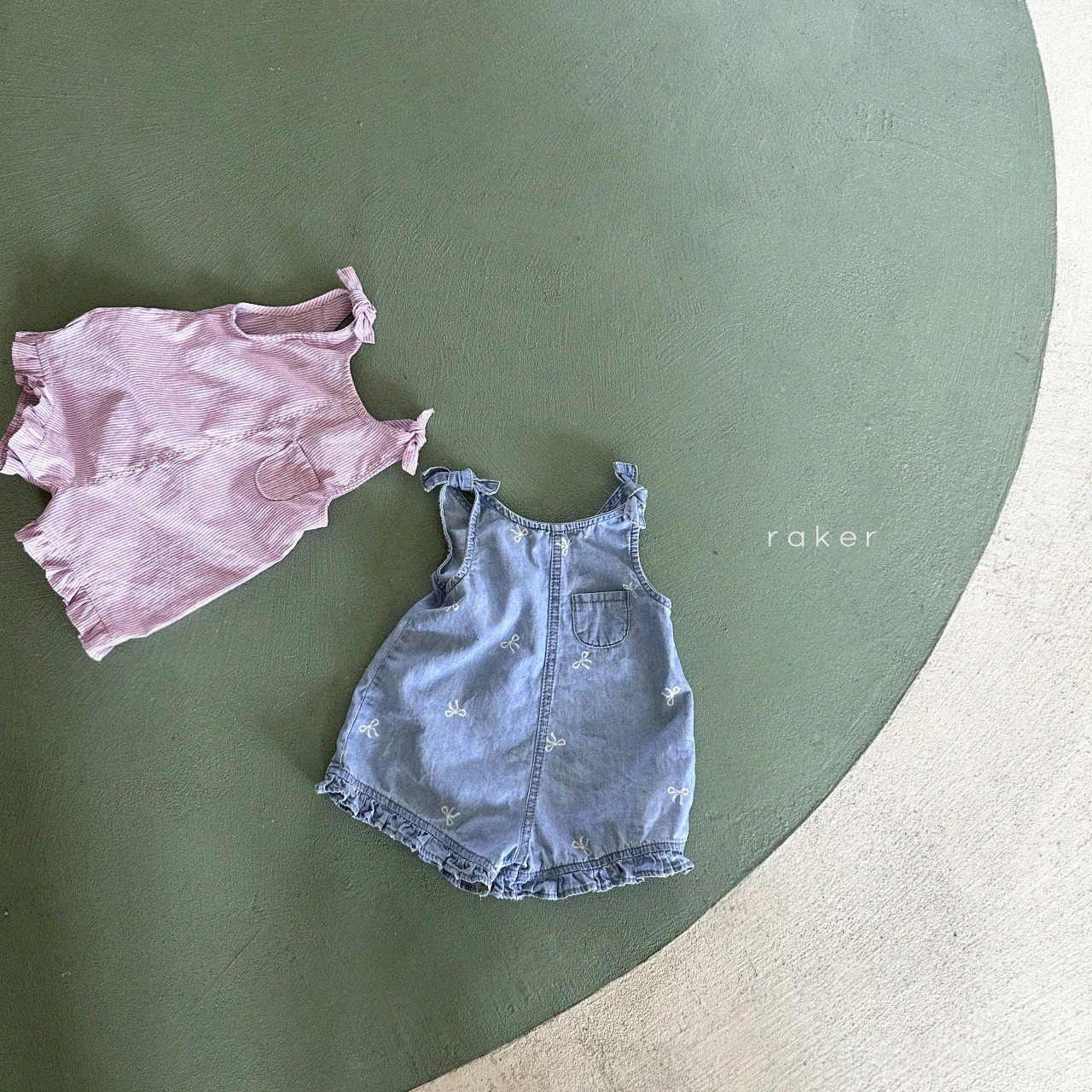 Raker | Stripe Overall (Pink L95-105)