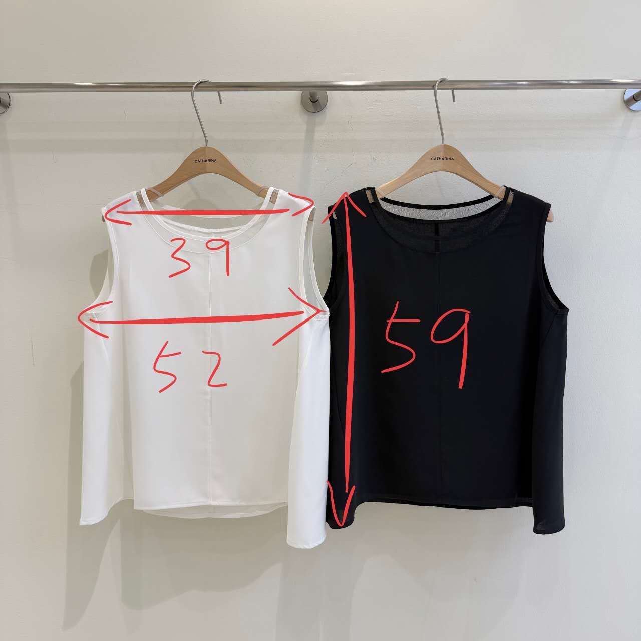 CT10 極簡圓領透邊背