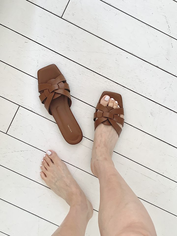 Knotted Strap Sandals (4 colors)