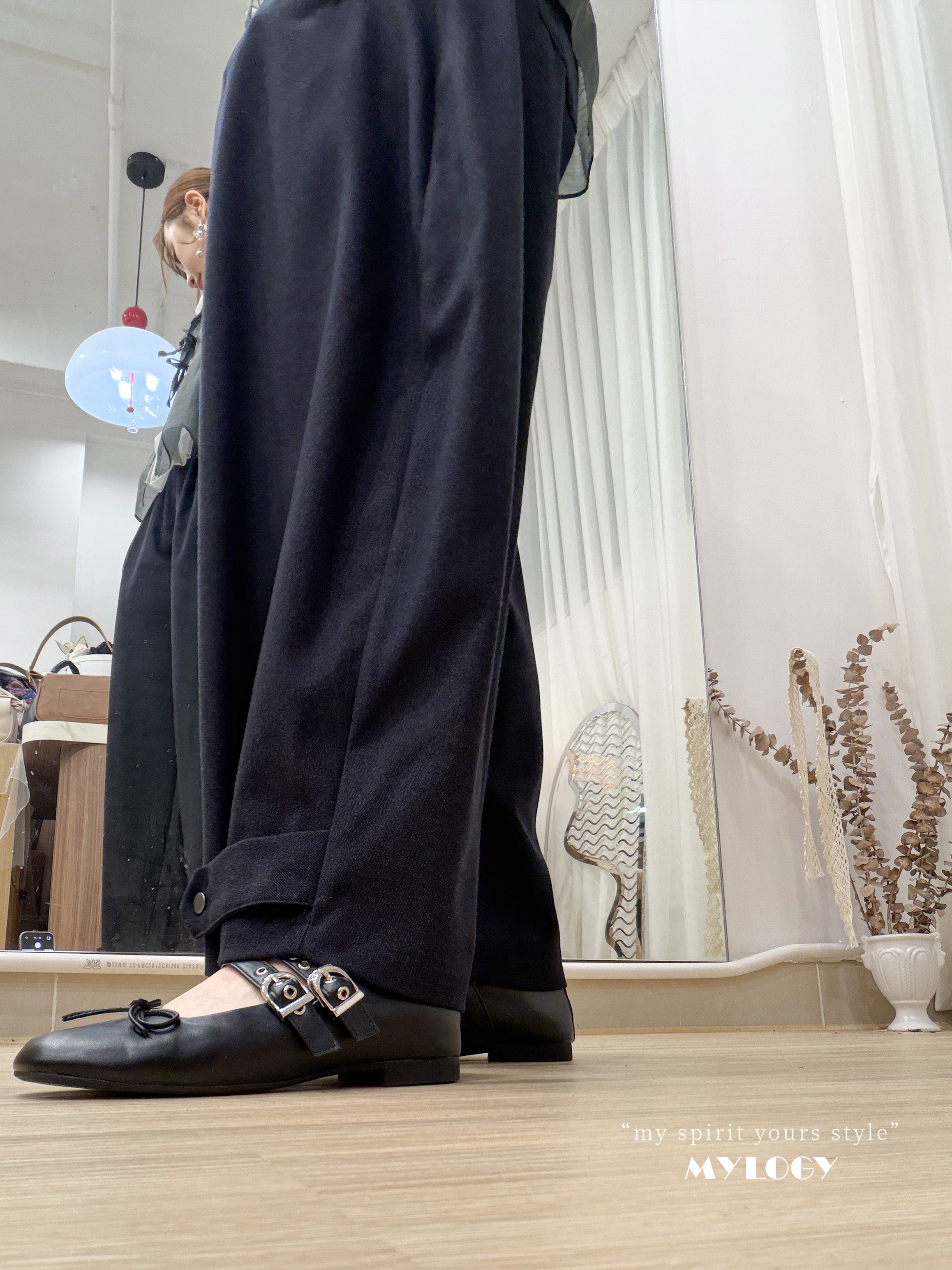 氣質肉肉都很收斂～靚cut！2-ways繭形西褲 CK0009