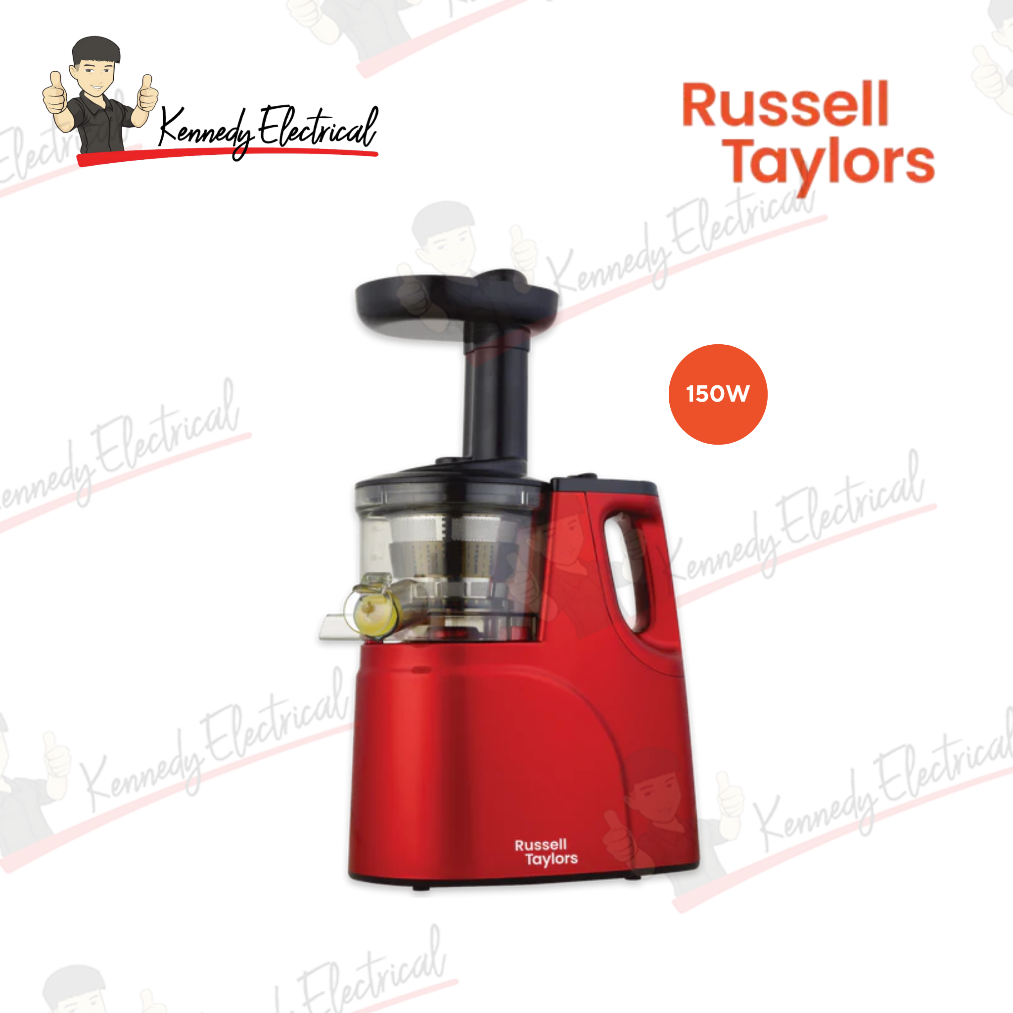 Russell Taylors 150W Cold Press Slow Juicer (SJ-6)