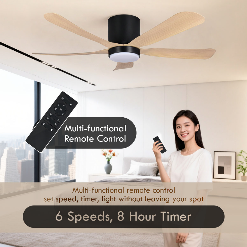 iFan 48/56in DC Motor Ceiling Fan 6 Speed Selection (IF8556) RU