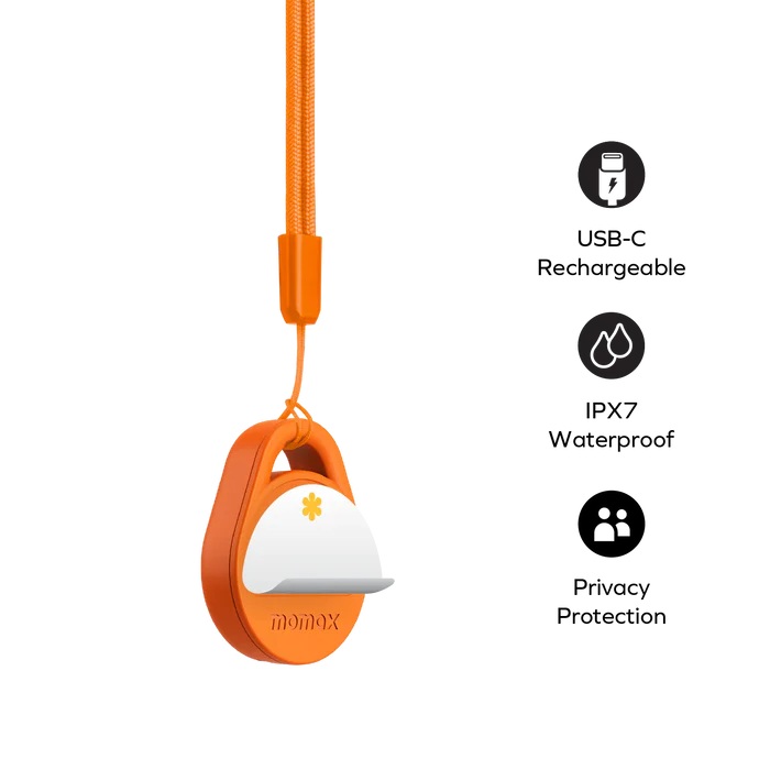 Momax Pinpop² X 可充電迷你全球定位器 BR20