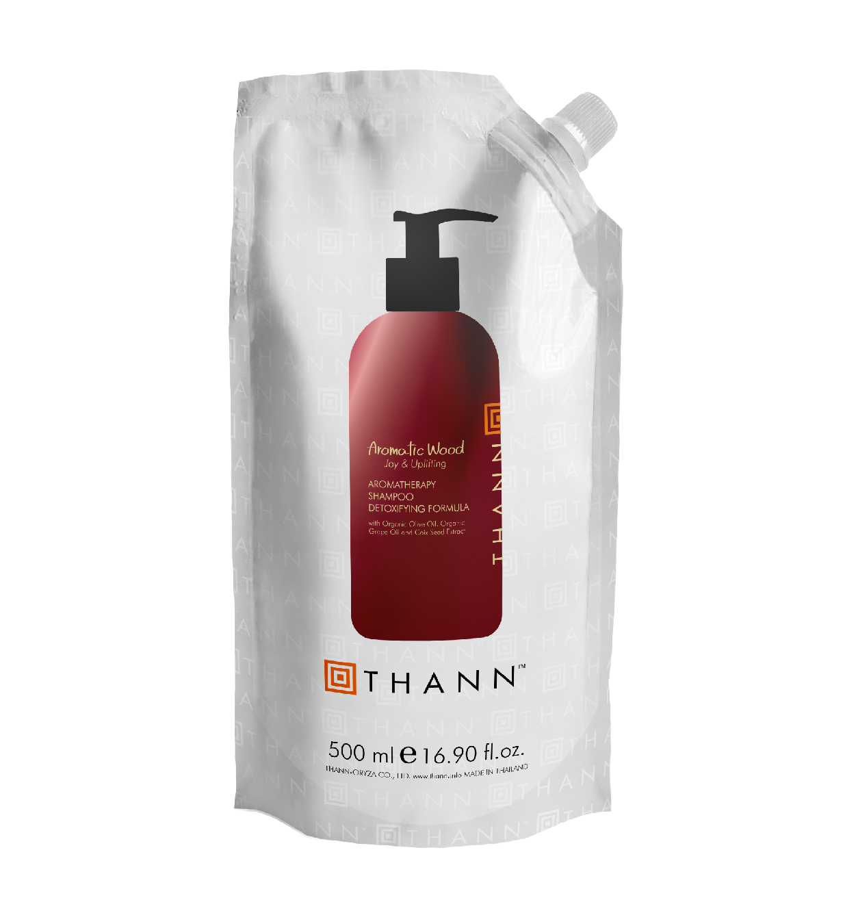 PA113 天然香木芳香洗髮液補充裝500ml 