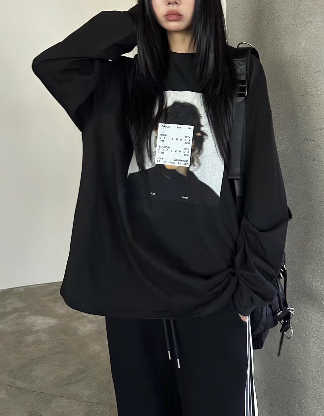 女仔print Tee