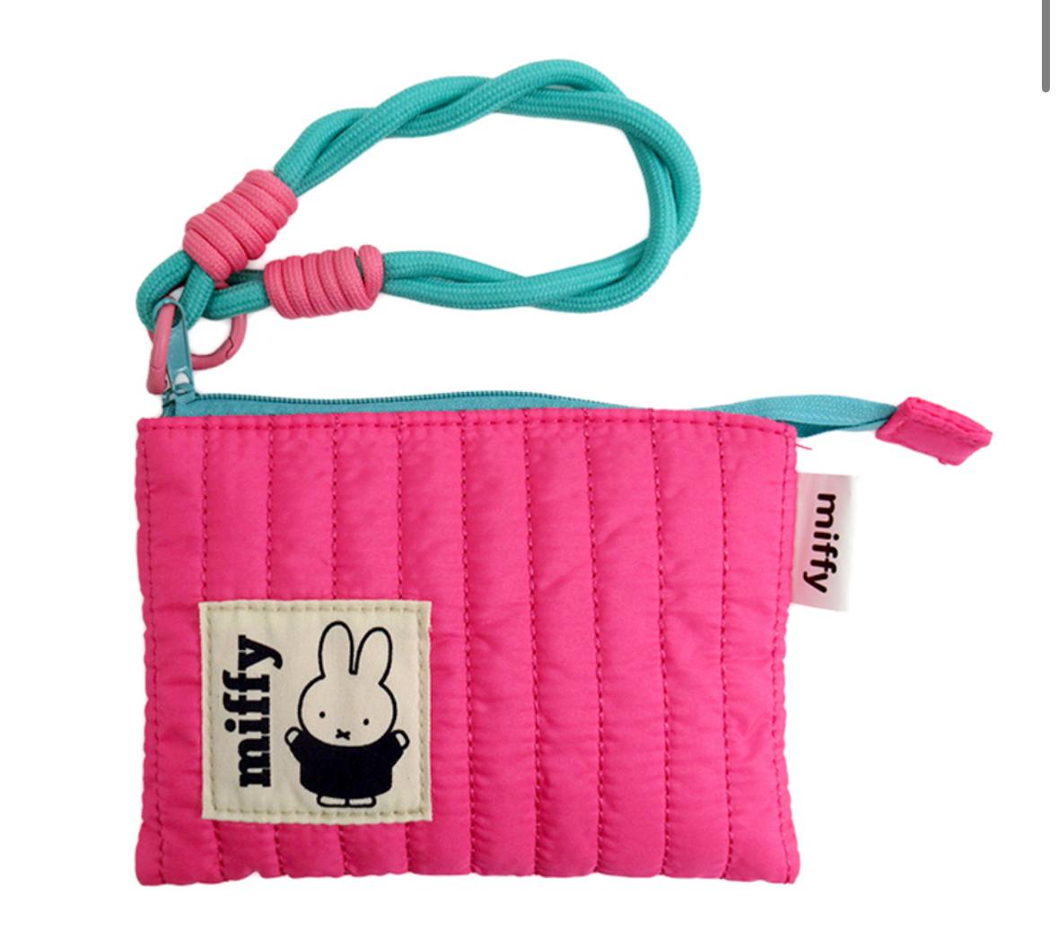 MIFFY Pop Color Nubi Pouch 橫款 PK（Miffy）