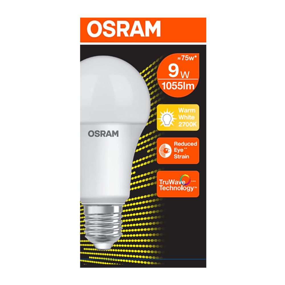 Osram E27 LED Light Bulb  Daylight / Warm White