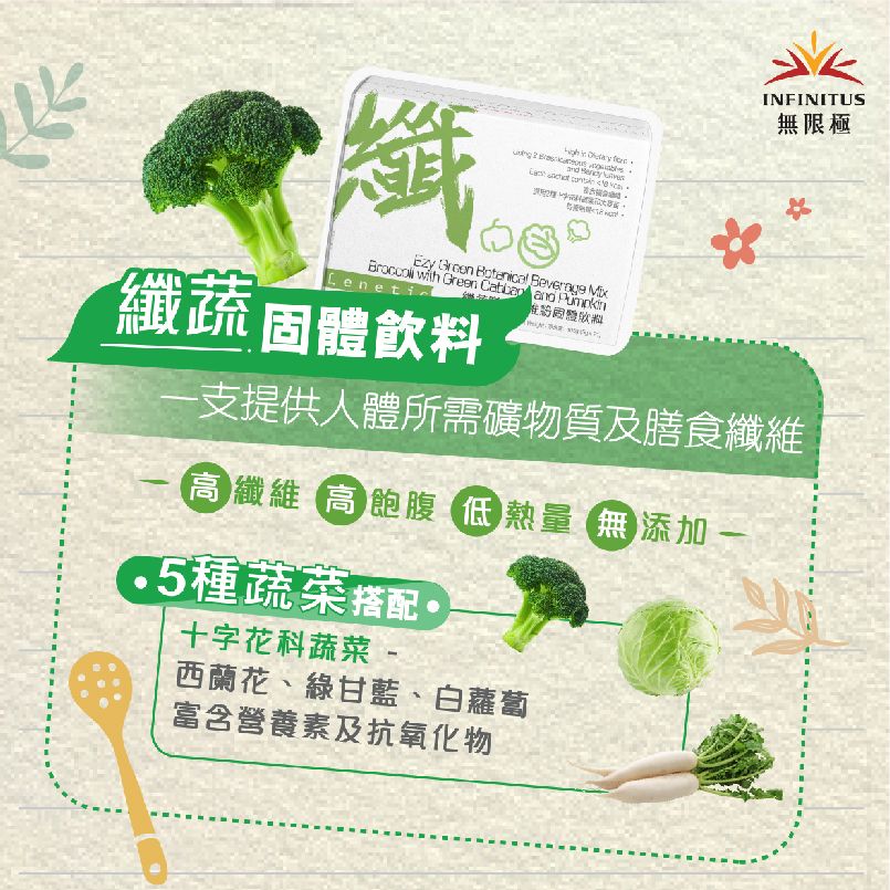 樂姿樂言纖蔬固體飲料