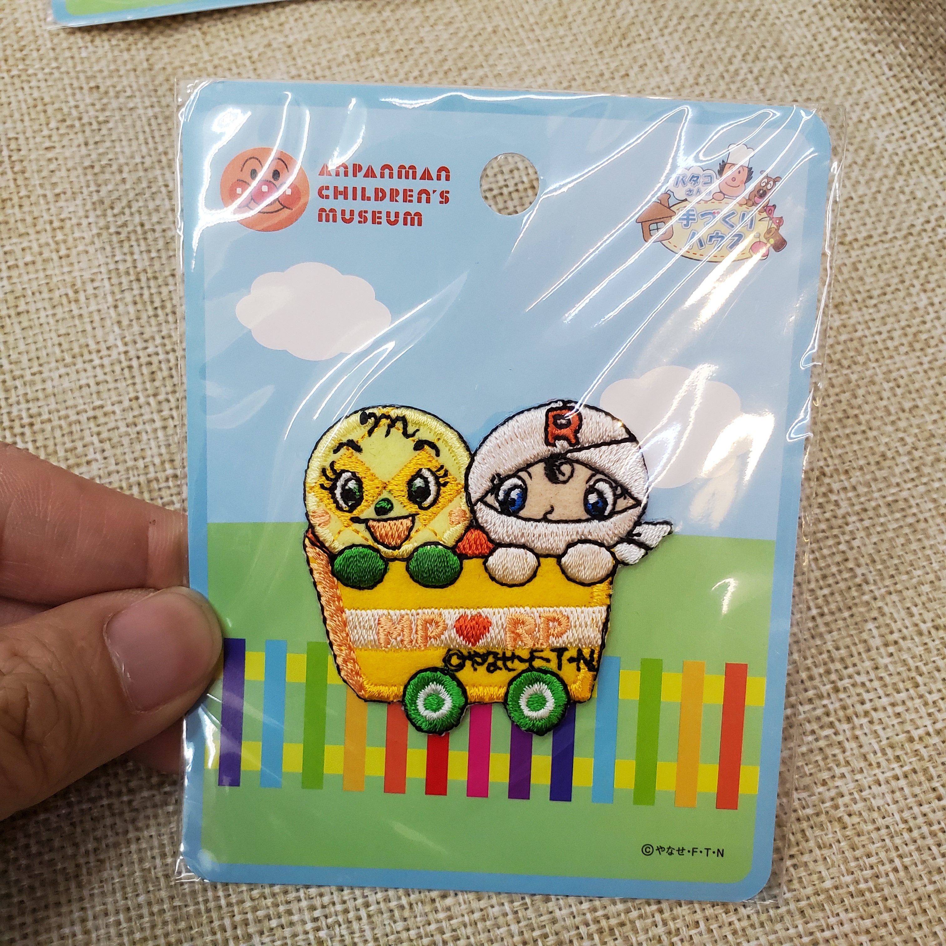 [現貨] [日本直送] 麵包超人 {繡花貼 TF865563}