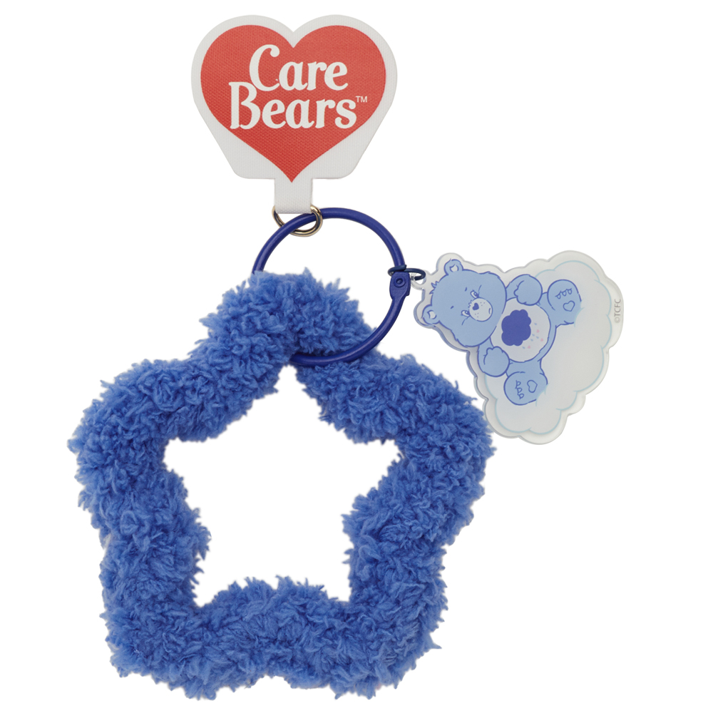 【台灣】CARE BEARS 樂觀星星絨毛手機吊飾
