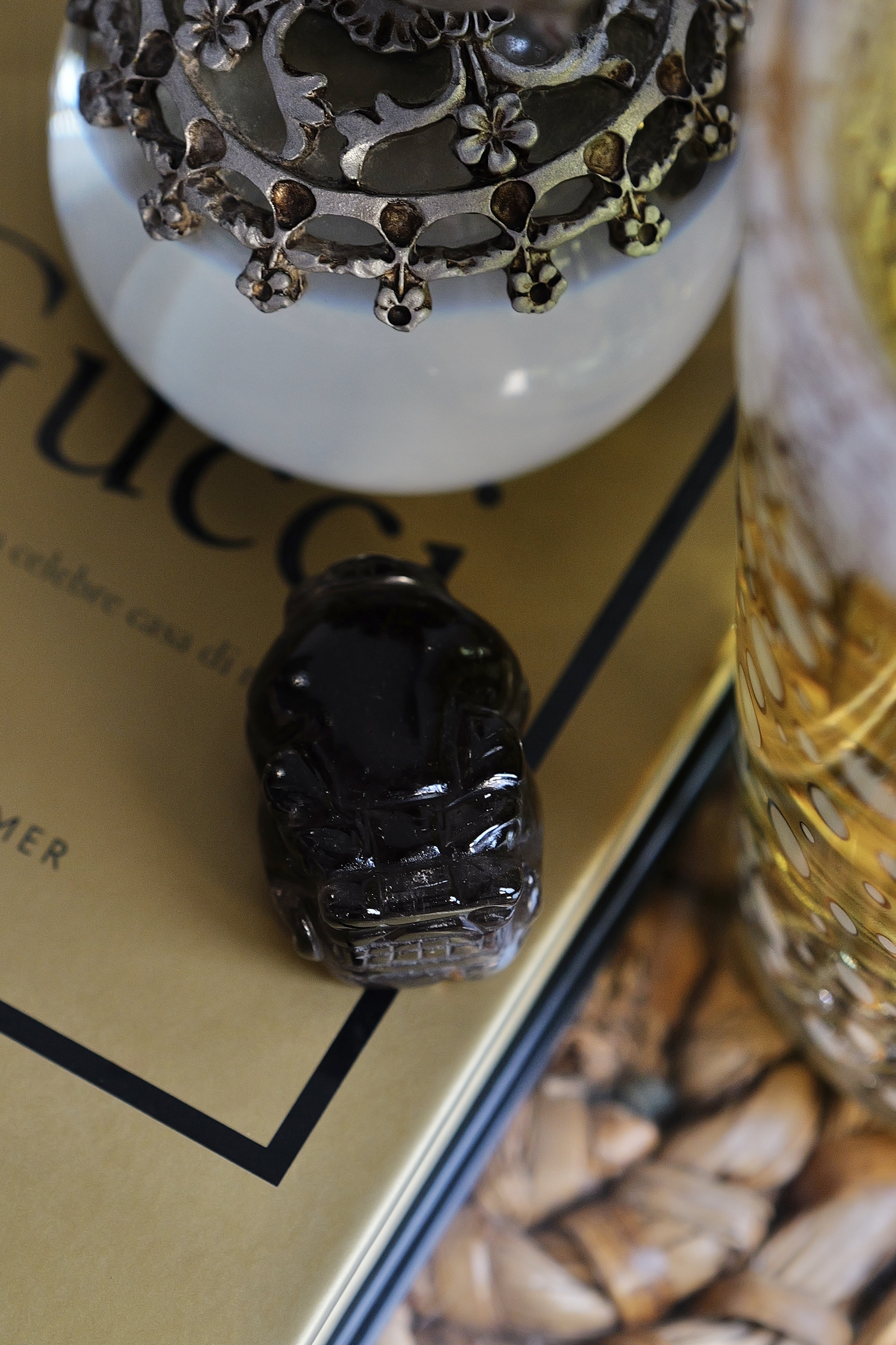 ༒3.8cm茶晶金錢貔貅擺件༒ PU.1233H5JG38-RA18*8s