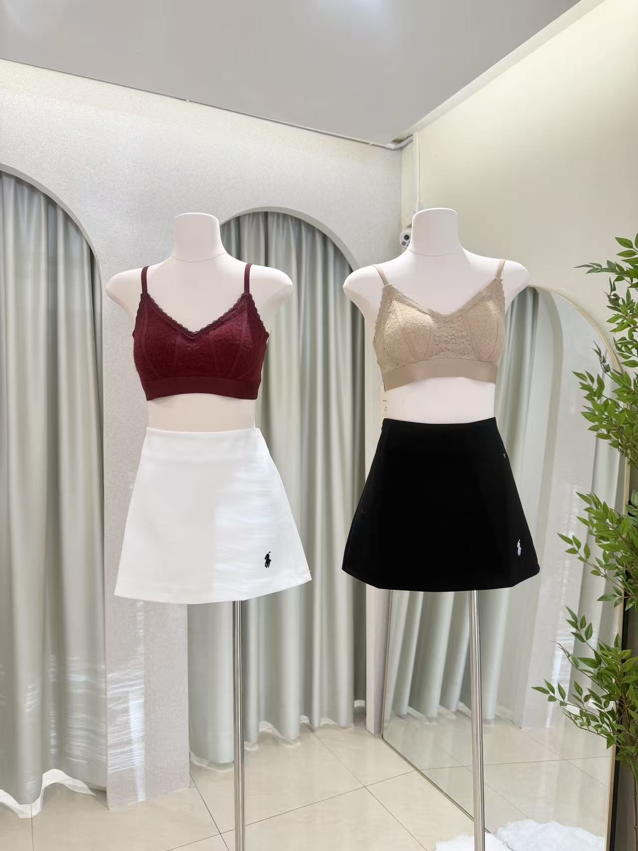 6895 法式磨绒优雅蕾丝文胸