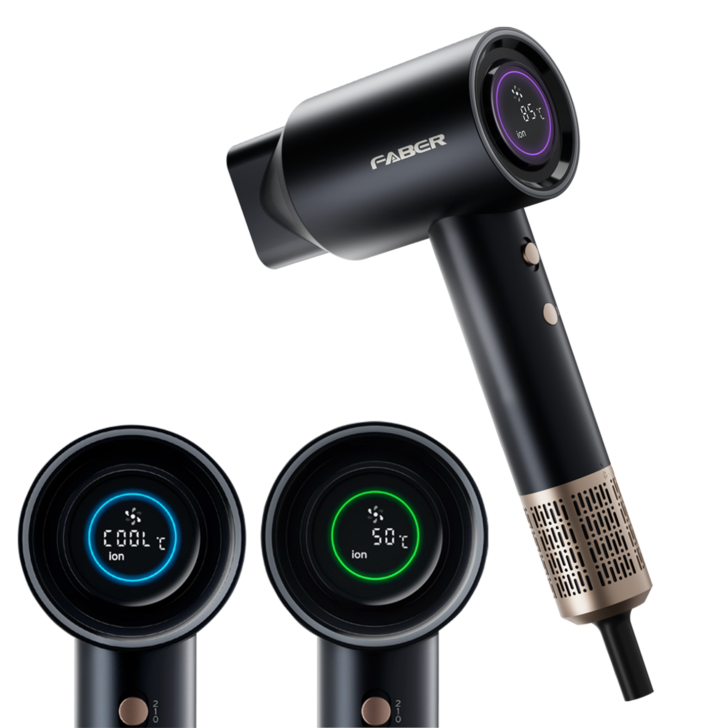 Faber 1800W Aura Hair Dryer LG1803BK