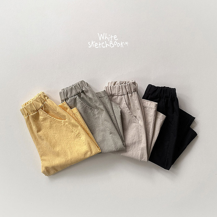 🇰🇷WhiteSketchBook長褲