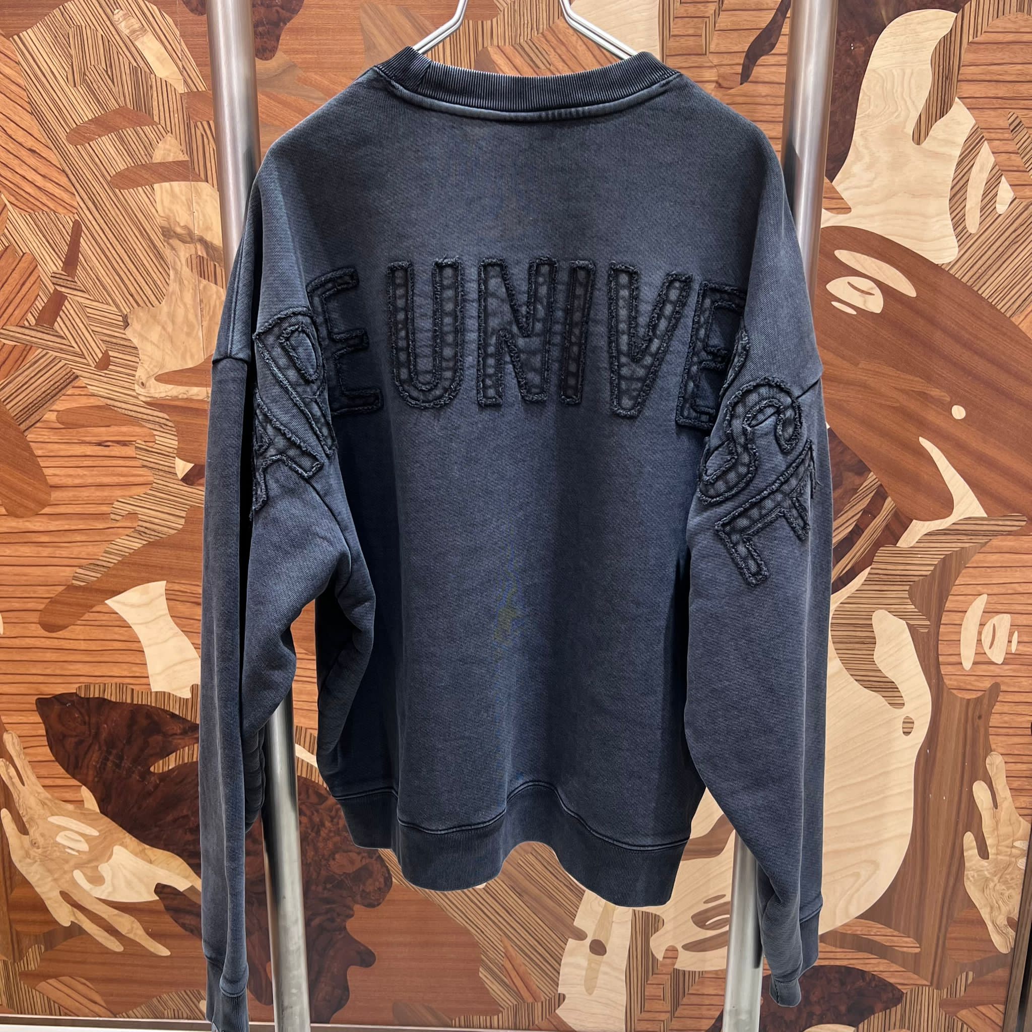 AAPE AAPEUNVS crew neck sweatshirt (D360)