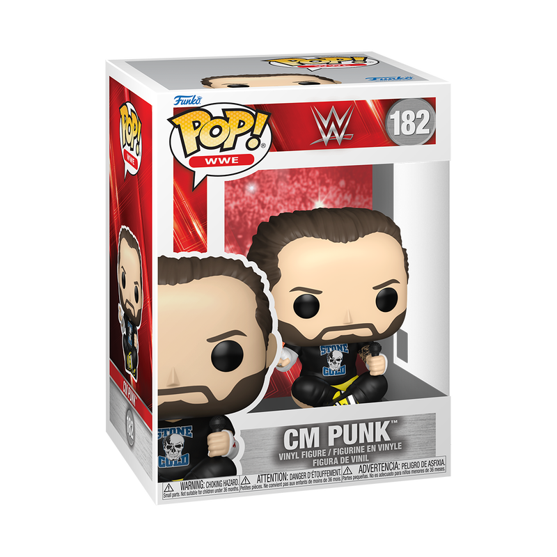 📦訂購 美國代購 Funko POP! WWE CM Punk (Pipe Bomb Promo) Figure 模型