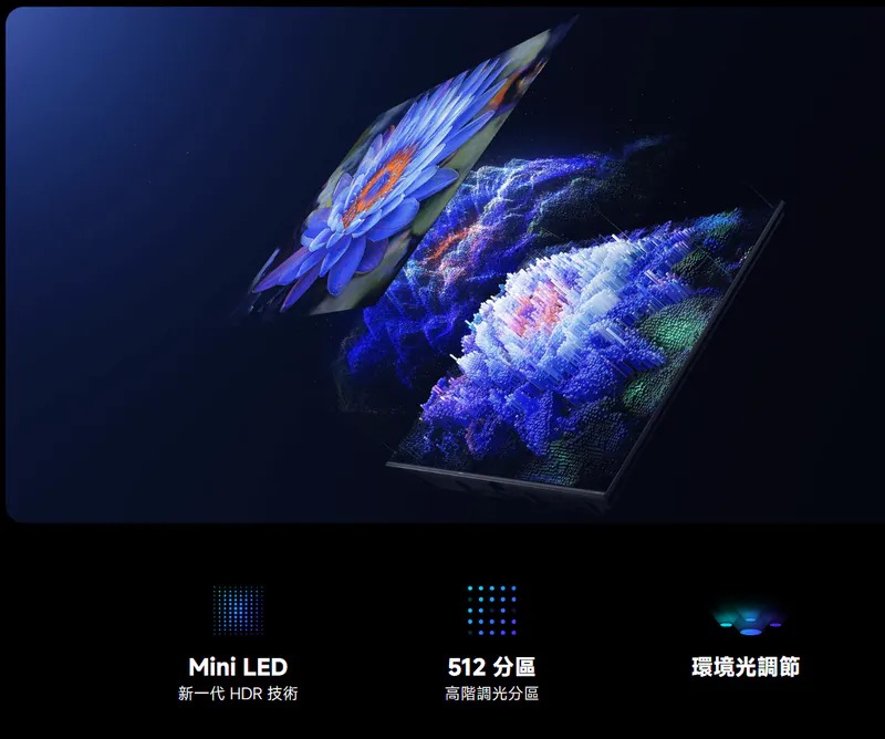 Xiaomi S Mini LED 65 2025 MiniLED 小米 65" 4K MiniLED 智慧顯示器 S Mini LED 65 2025 小米 65吋 MiniLED