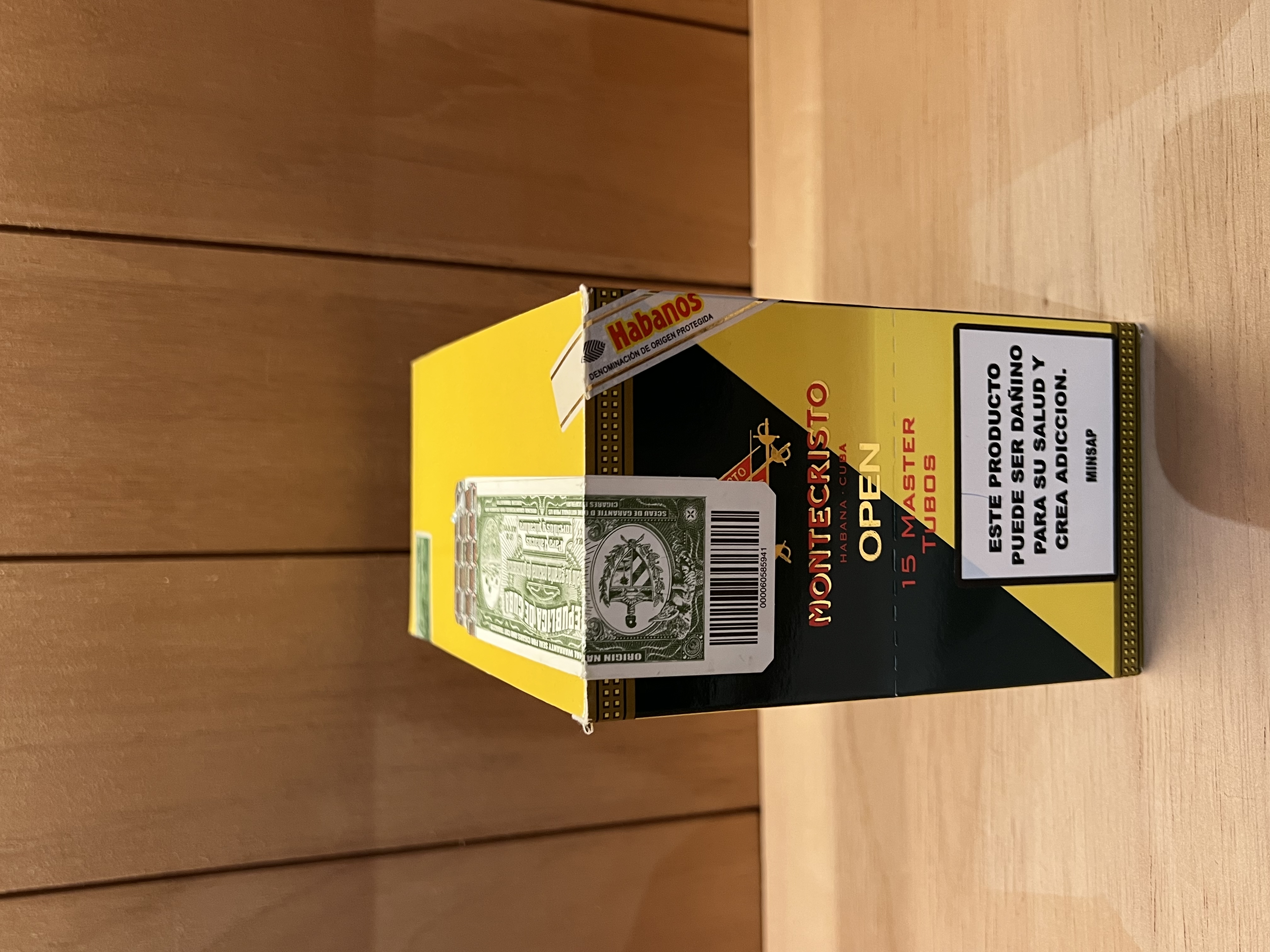 Montecristo蒙特 Open大師鋁管 （15支）