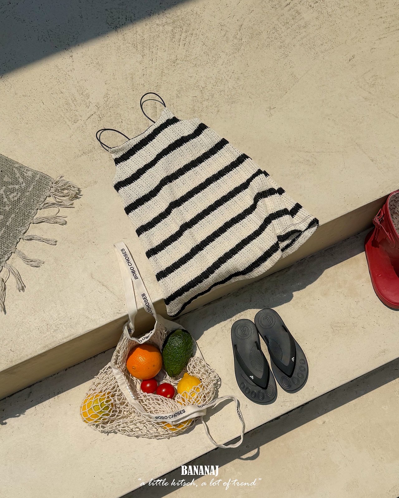Bananaj | Stripe (Ivory L110-120/XL120-130)