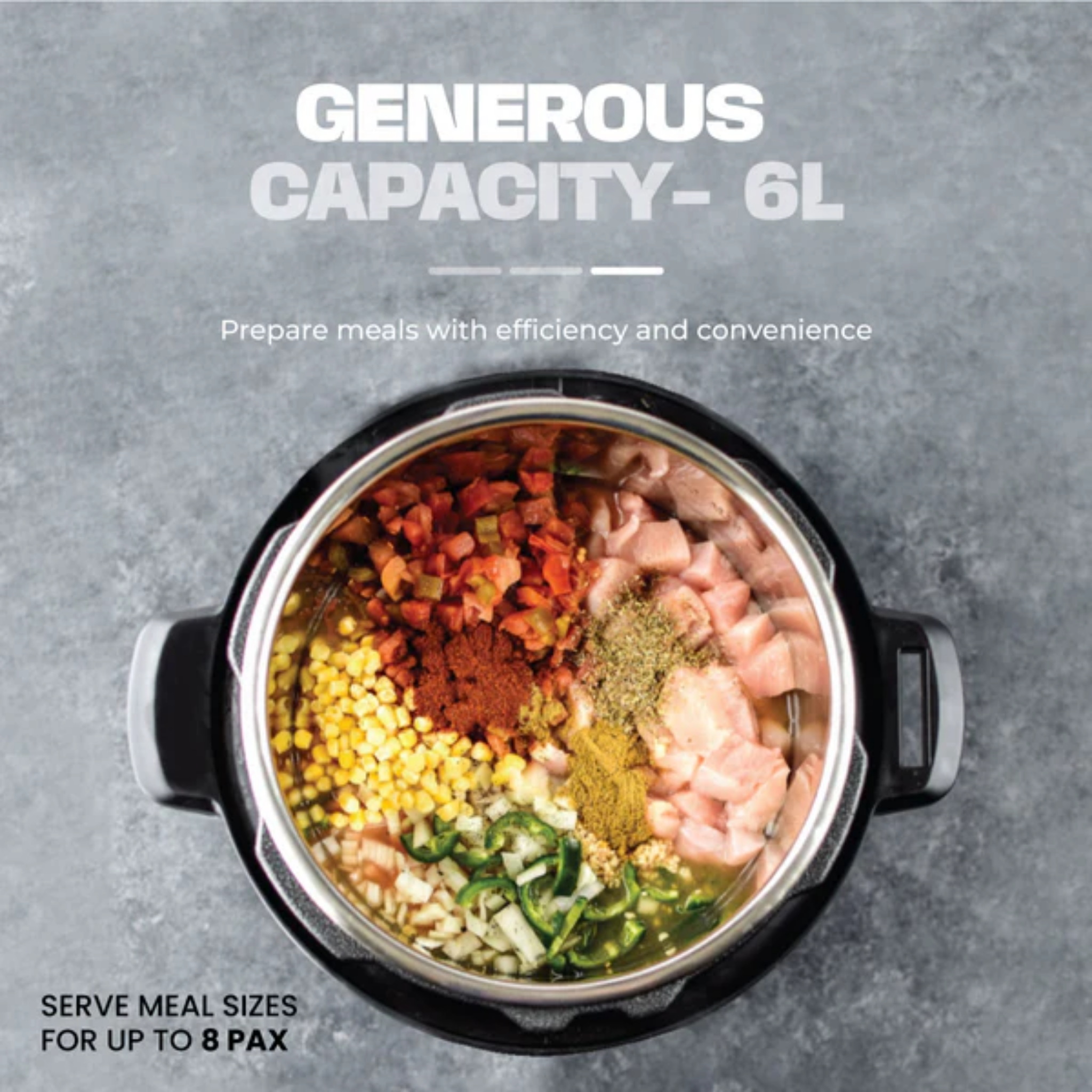 Russell Taylors 6L Electric Pressure Cooker (PC6)