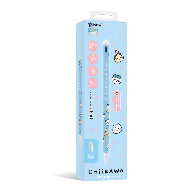 XPOWER X CHIIKAWA 系列 ST6 磁吸主動式觸控筆