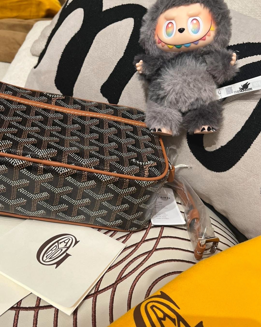 全新 Goyard cap vert pm bag tan 焦糖黑100%Authentic ,100%new 全新 ✅dust bag✅tap booklet 