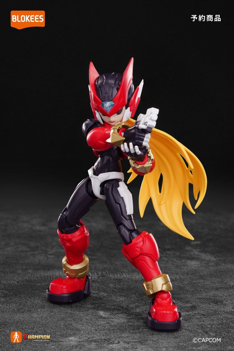 (行版) Blokees 布魯可 [超越版] CC02 Rockman ZERO 洛克人 ZERO 傑洛 模型 Mega Man Champion Class: Zero