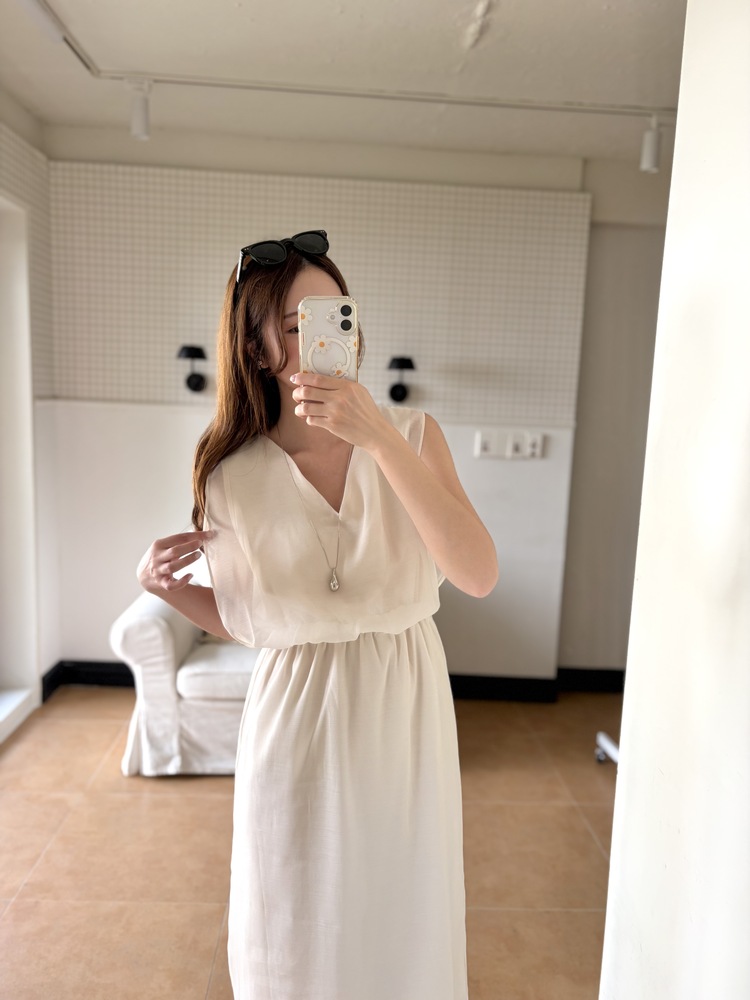 The Romance Two-Way Dress (Cream)