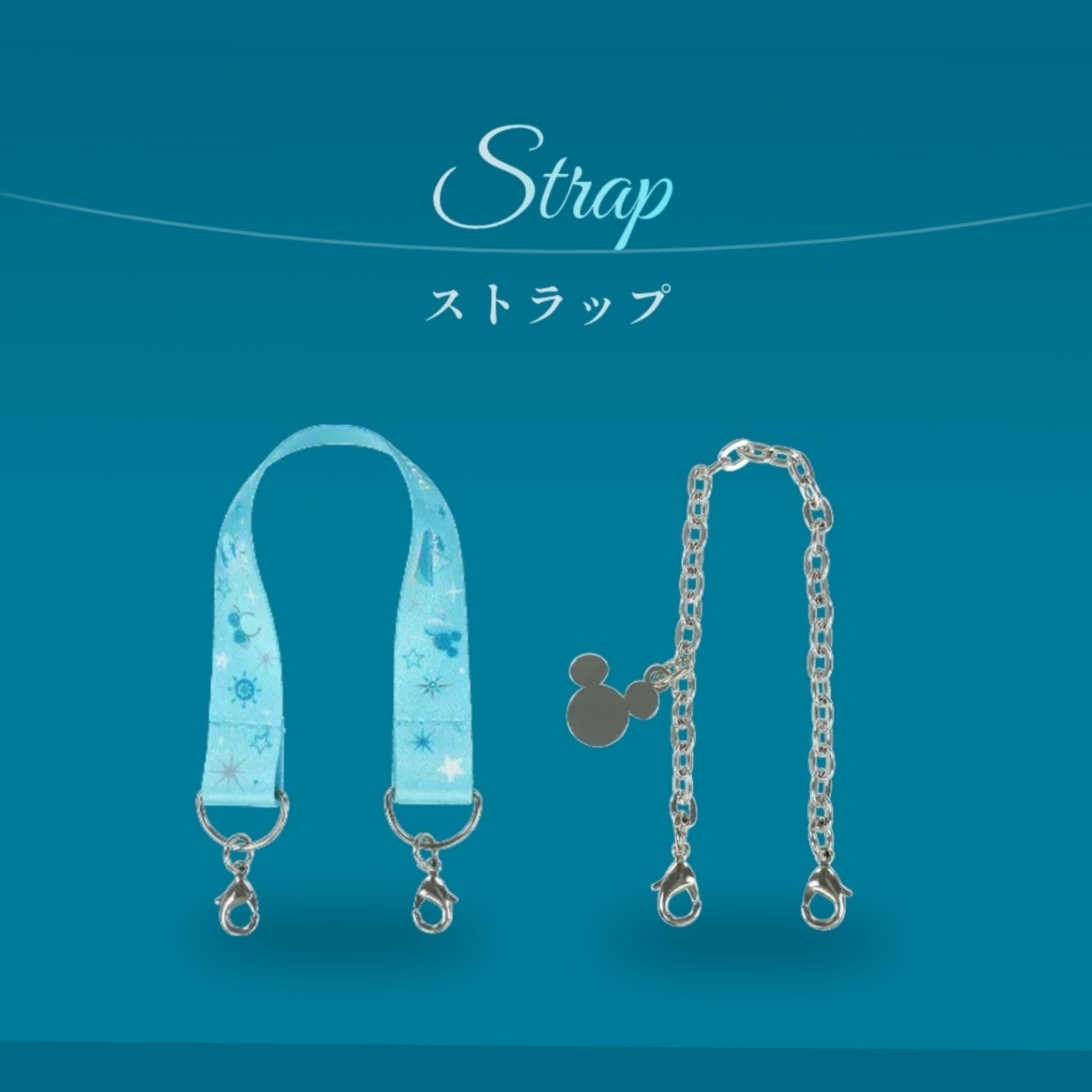 【預訂】DisneySea 25th Jubilee Badge - Strap