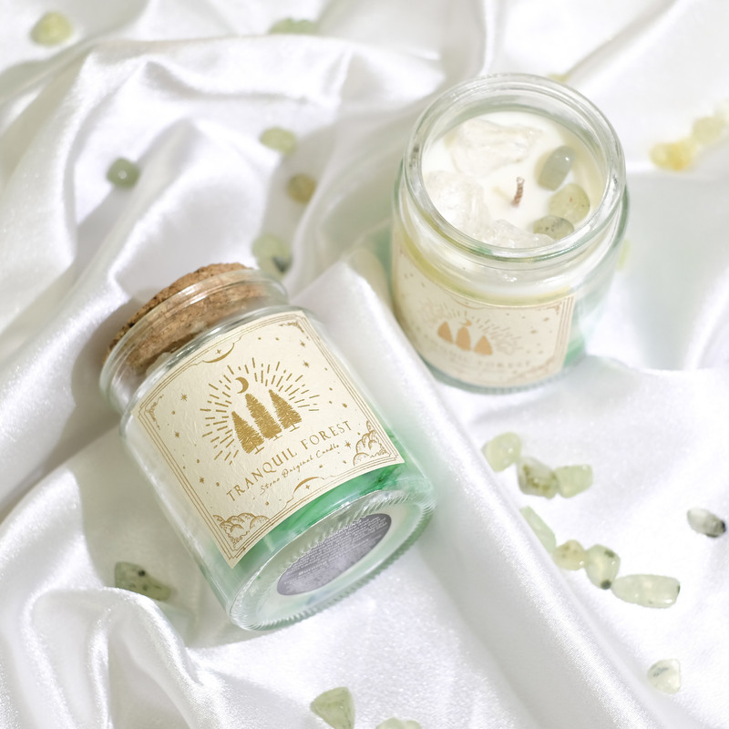 "Tranquil Forest" 水晶蠟燭