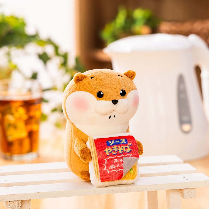 日本預訂📍可愛謊言的水獺剪頭髮/食炒麵電腦公仔 20/3日本開售