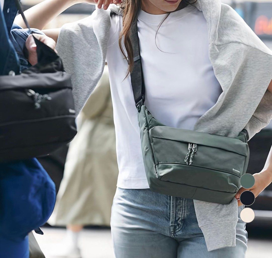 韓國Branden｜防𠝹防水防盗斜揹旅行袋