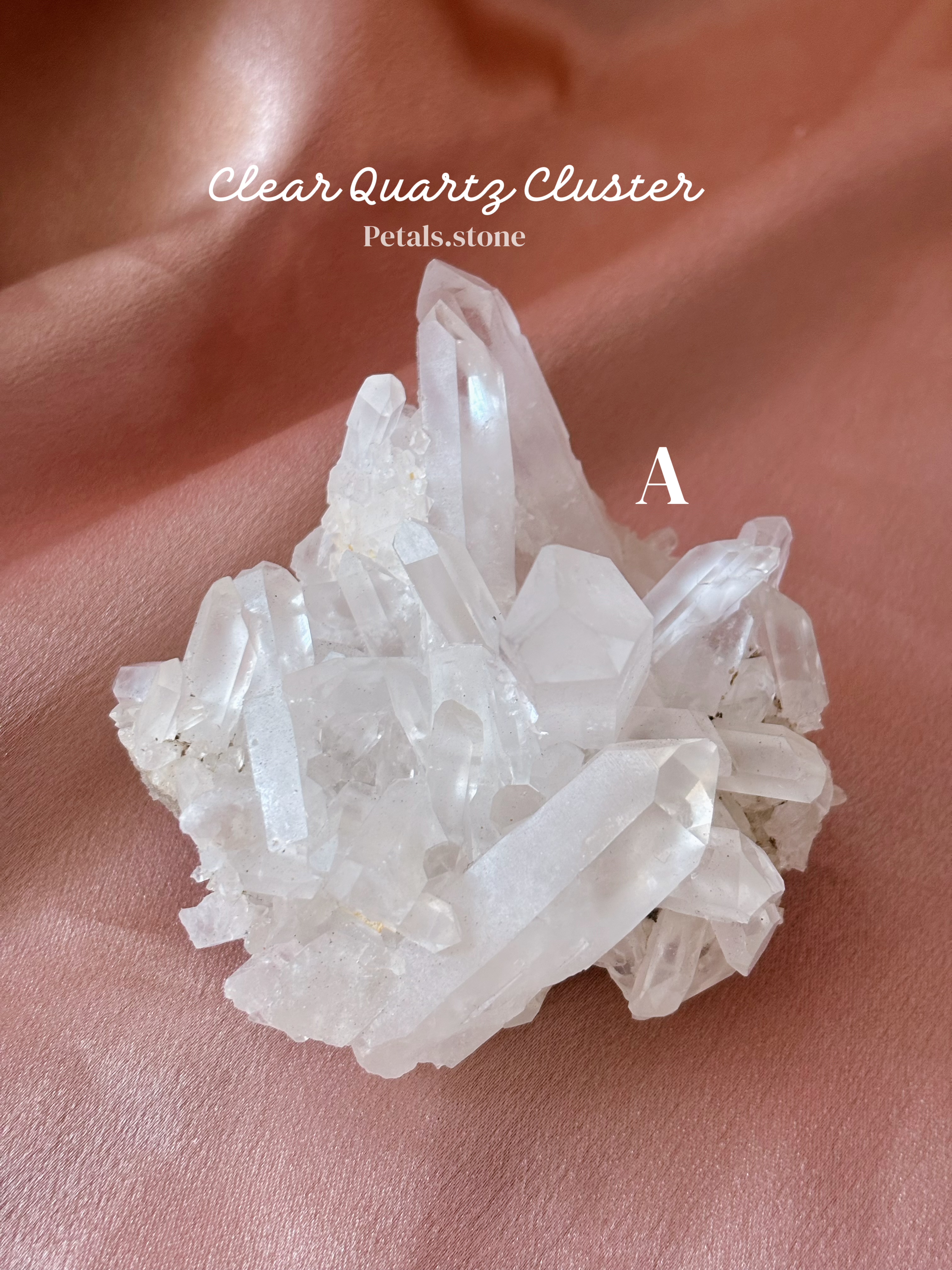 🤍Clear Quartz Cluster | 精緻白晶簇📎