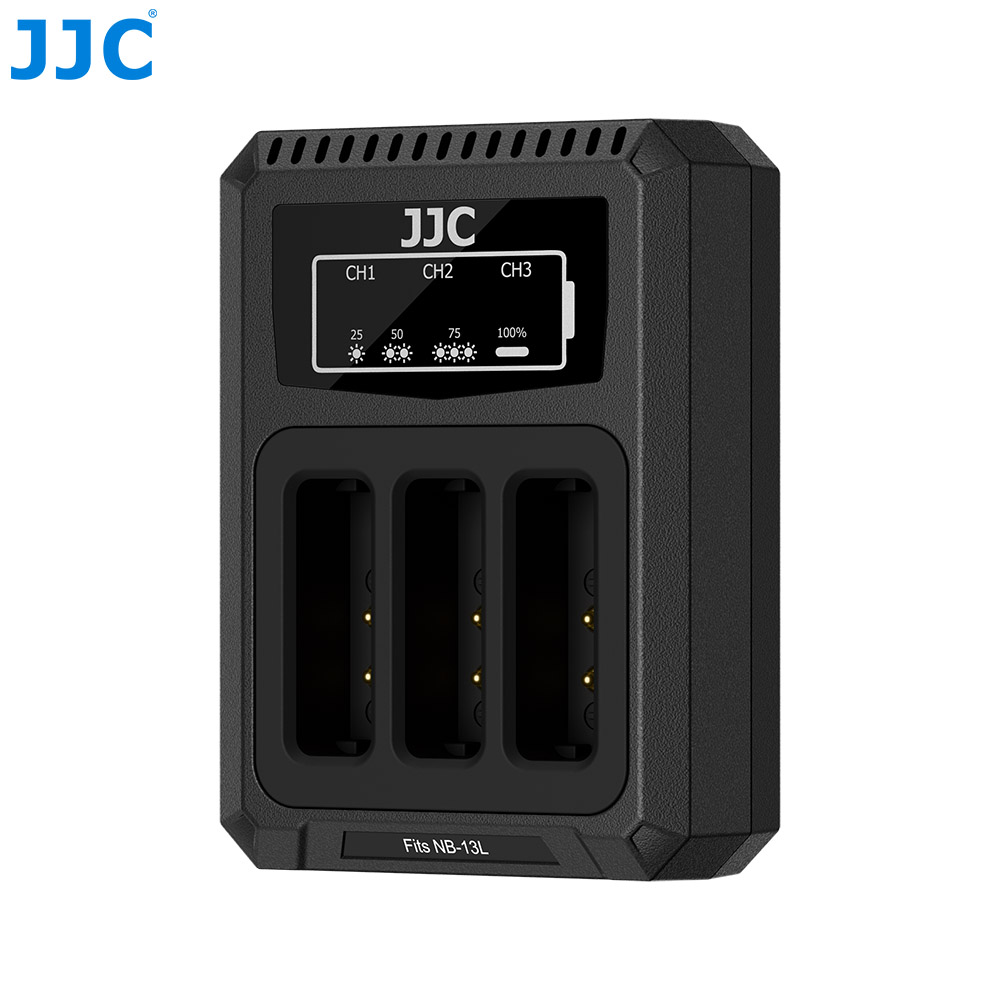 JJC Multi-Battery Charger For CANON NB-13L (DCH-NB13LTC)