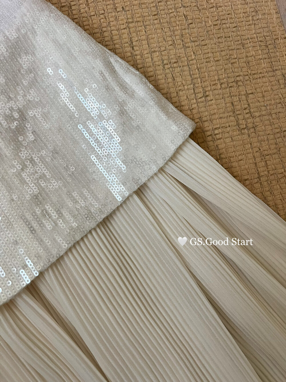 1799 GS START Sequin tube dress | 亮片抹胸长裙