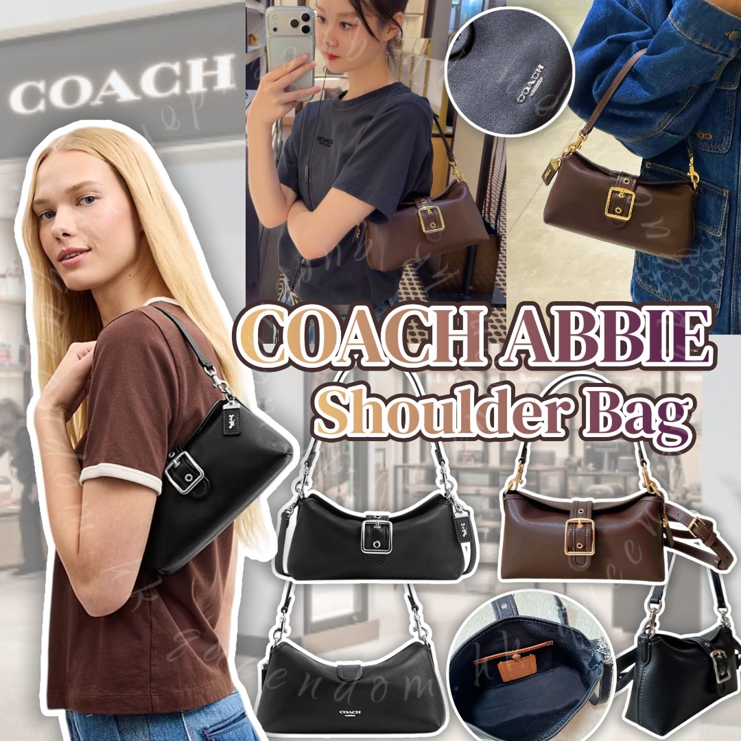 COACH ABBIE Shoulder Bag 法棍腋下包