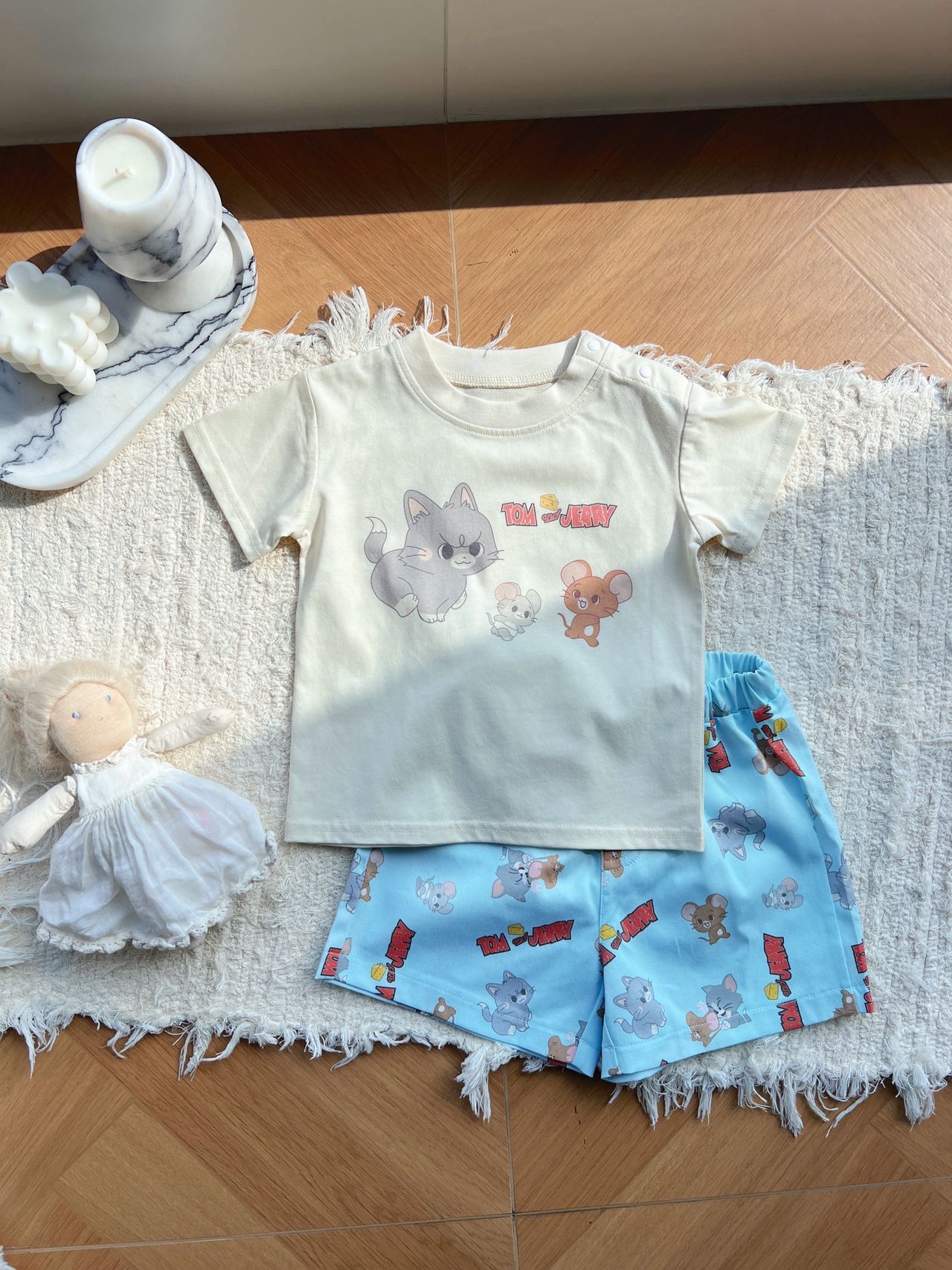 0666 純棉休閑套裝