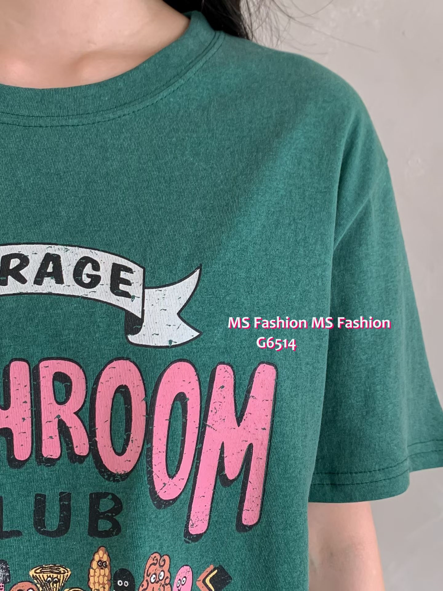 G6514 靚print tee