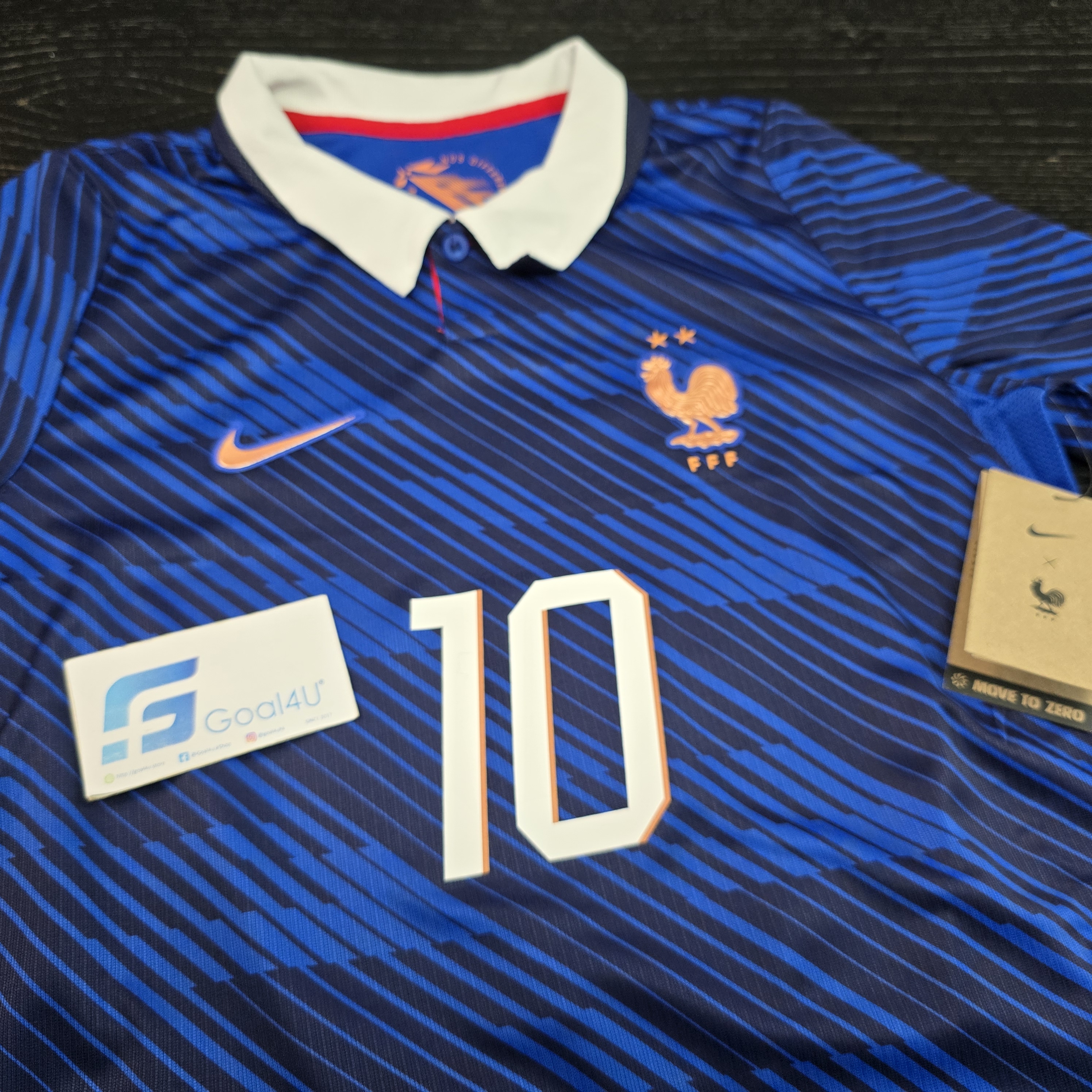 🗽致敬自由女神 Nike France 法國 2026-27 童裝主場球迷版球衣 (可加印字章) IB5129